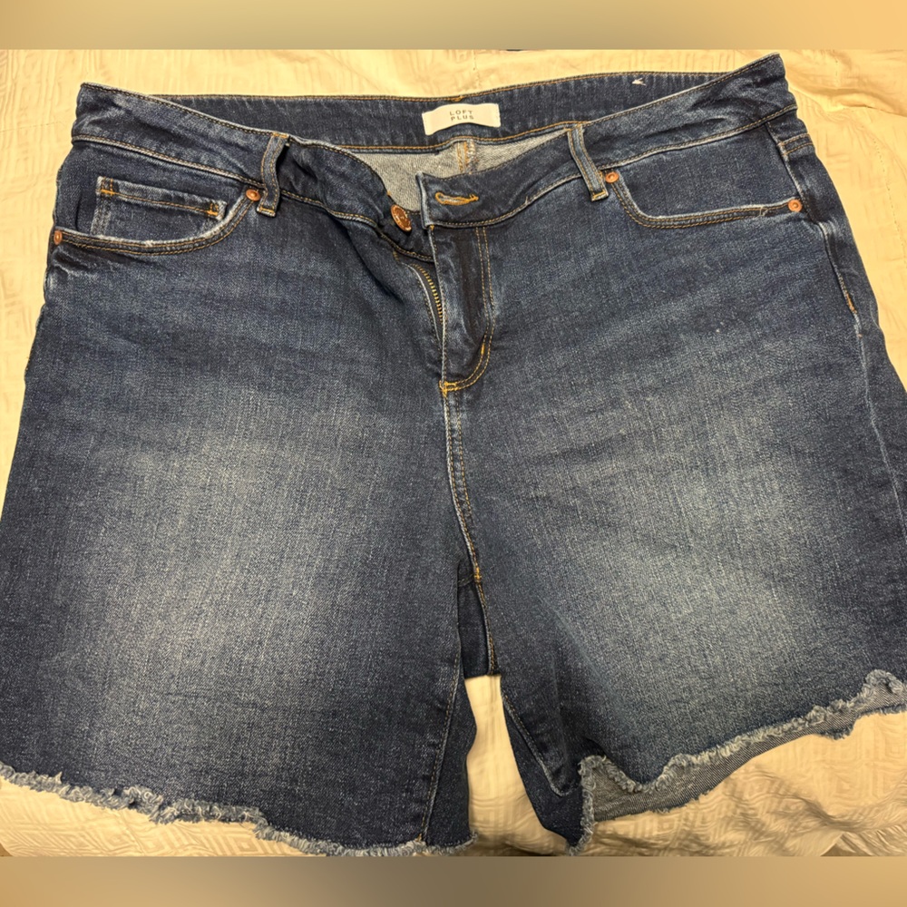 Loft denim shorts
